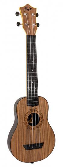 Flight TUSL50 Longneck Salamander -Ukulele koncertowe styl OVATION z pokrowcem w komplecie