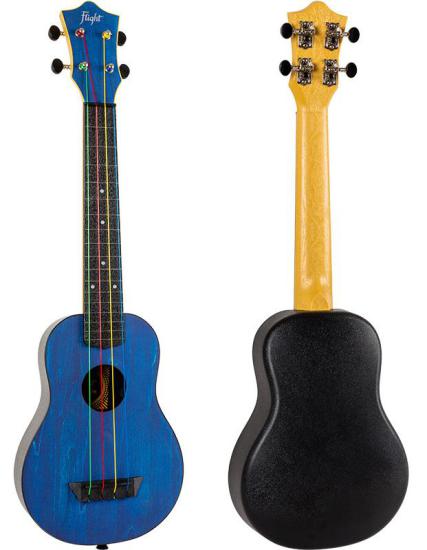 Flight TUSL-KIDZ Longneck - Ukulele sopranowo/koncertowe styl OVATION z pokrowcem w komplecie