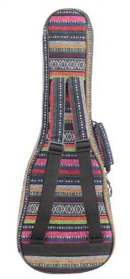 Hard-Bag UB-04 23 -Boho Kolorowy pokrowiec do Ukulele Koncertowego 23