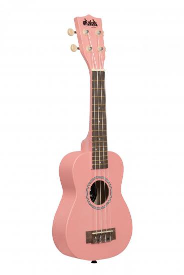 KALA Ukadelic UK-FLAMINGO - Różowe ukulele sopranowe z pokrowcem