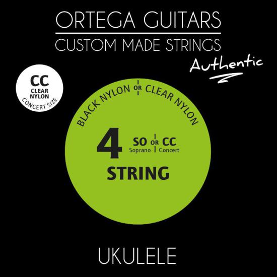 ORTEGA UKA-CC Custom Made Strings 