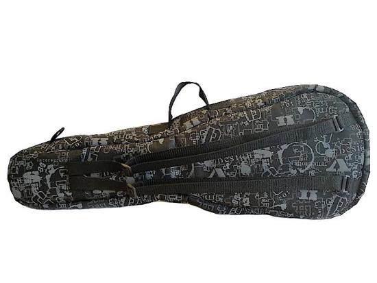 Zebra UKC-01 - Kolorowy pokrowiec do Ukulele Koncertowego z Gąbką 10 mm MADE IN POLAND