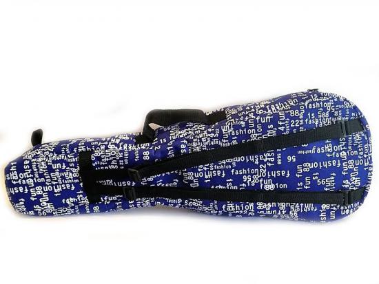 Zebra UKC-05 - Kolorowy pokrowiec do Ukulele Koncertowego z Gąbką 10 mm MADE IN POLAND