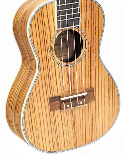 Mellow UKCB-ZB Ukulele koncertowe egzotycznego zebrano