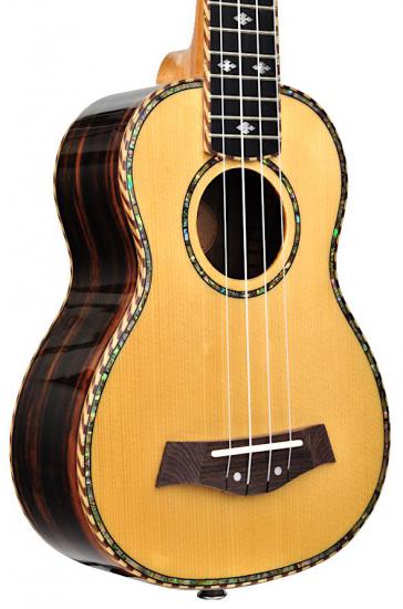 EverPlay LA5-21 High Gloss - Ukulele sopranowe z litego świerku na wysoki połysk