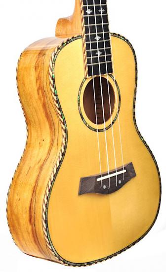 EverPlay LA6-24 High Gloss - Ukulele koncertowe z litego świerku na wysoki połysk