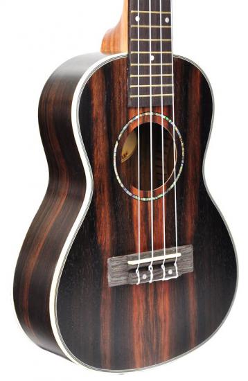 SEGOVIA EBONY 24C - Ukulele Koncertowe z Hebanu