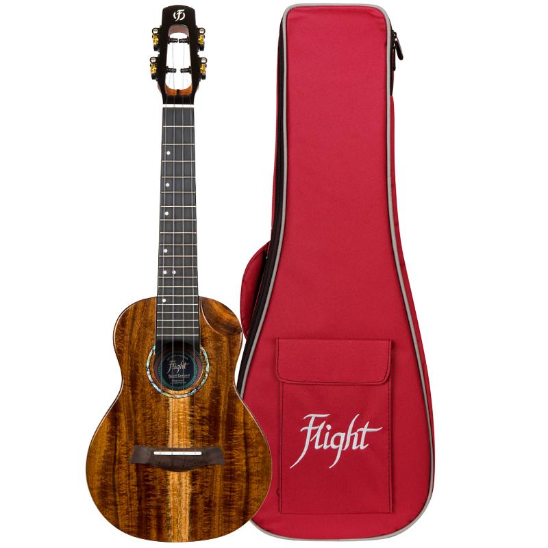 Flight Spirit EQ-A Concert Ukulele - W pełni lite ukulele koncertowe z wbudowanym przetwornikiem