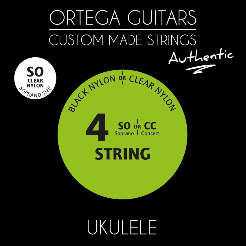 ORTEGA UKA-SO Custom Made Strings 